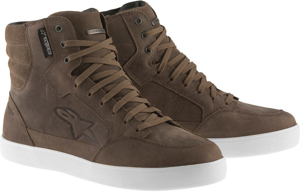 Alpinestars J-6 Zapatos impermeables - Marrón (38)