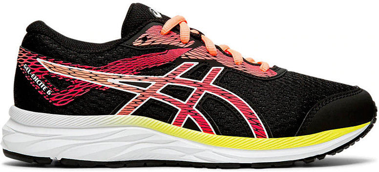 Asics gel-excite 6 gs zapatilla running niño Negro (6,5)