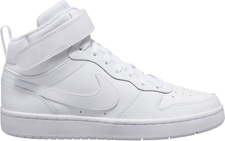 Nike court borough mid 2 gs zapatilla moda niño Blanco (5,5)