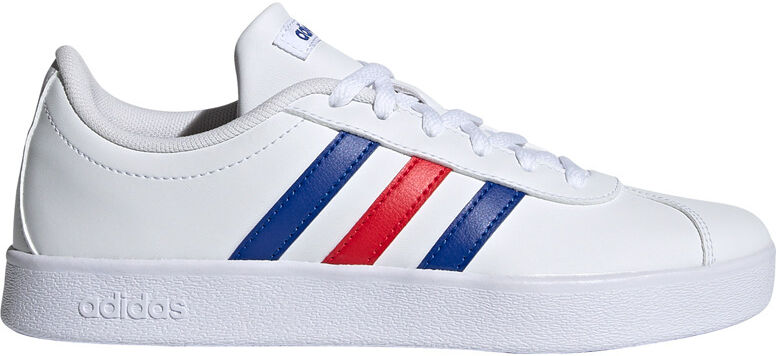 Adidas vl court 20 zapatilla moda niño Blanco (38 2/3)