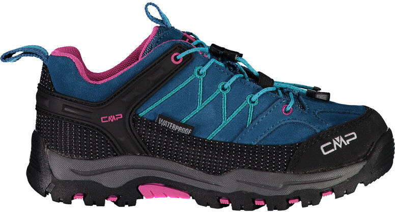 Cmp kids rigel low trekking shoes wp zapatilla trekking niño Azul (34)