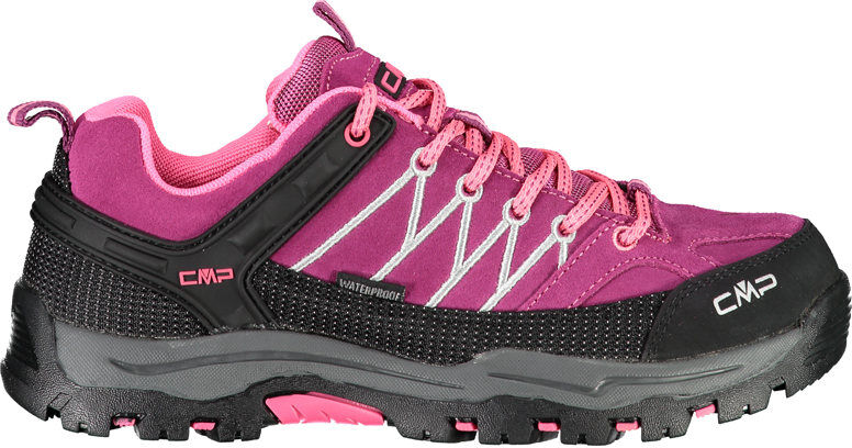 Cmp kids rigel low trekking shoes waterproof zapatilla trekking niño Rosa (40)