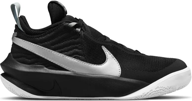 Nike team hustle d 10 zapatilla baloncesto niños Negro (4)