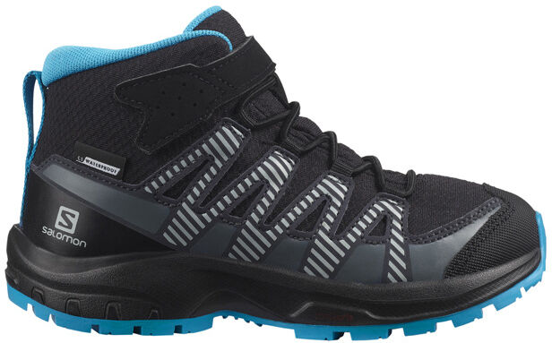 xa pro v8 mid climasalomon waterproof zapatilla multideporte bebe Negro (28)