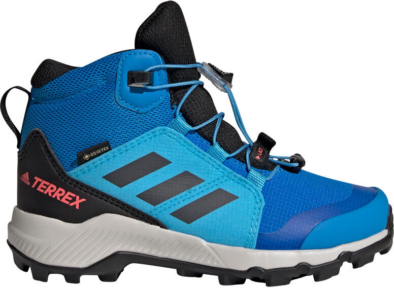 Adidas terrex mid gore-tex hiking bota trekking niño Azul (38 2/3)