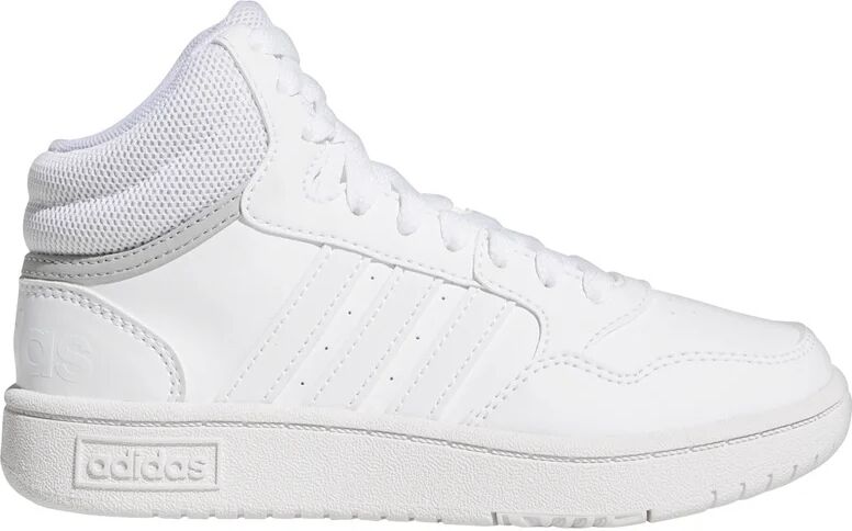 Adidas hoops 30 mid zapatilla moda niño Blanco (4,5)