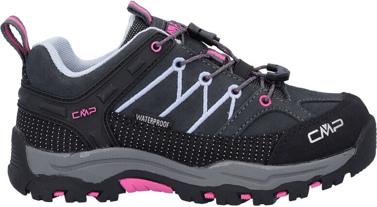 Cmp kids rigel low trekking shoes wp zapatilla trekking niño Negro (28)