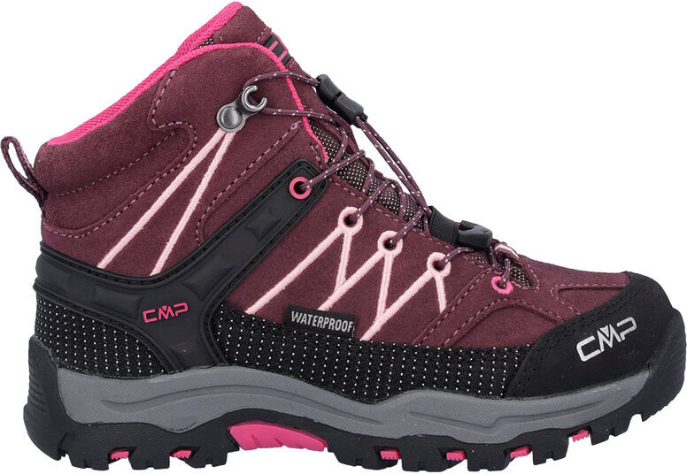 Cmp kids rigel mid trekking shoes wp bota trekking niño Rosa (37)