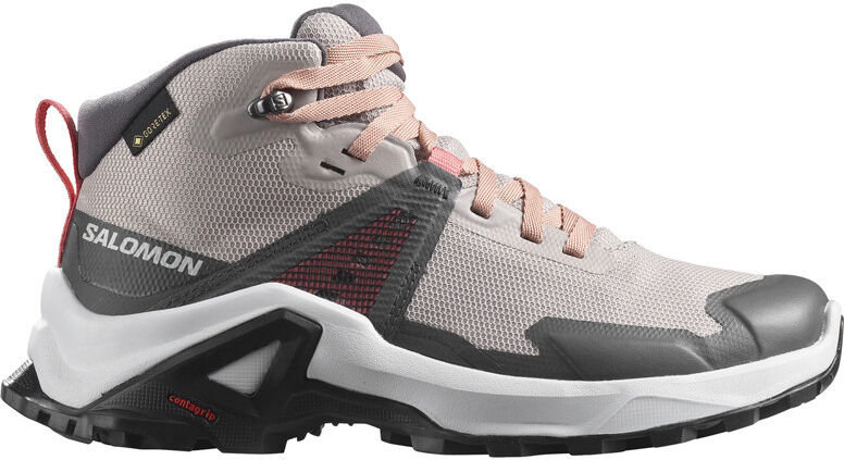 Salomon x raise mid gore-tex bota trekking niño Gris (34)