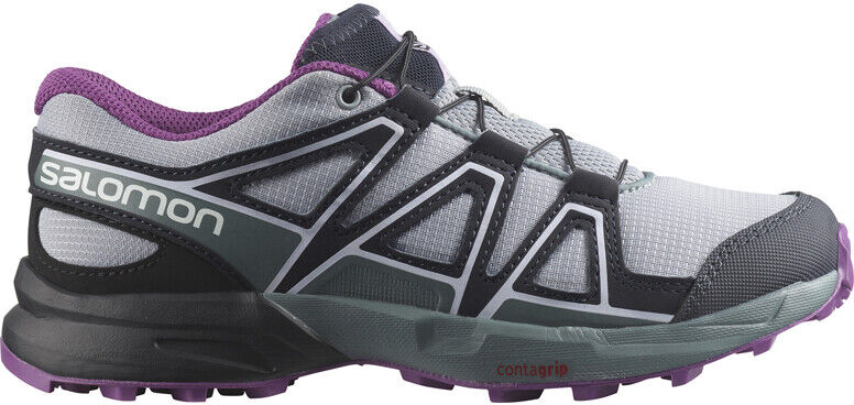 Salomon speedcross zapatilla trekking niño Negro (34)