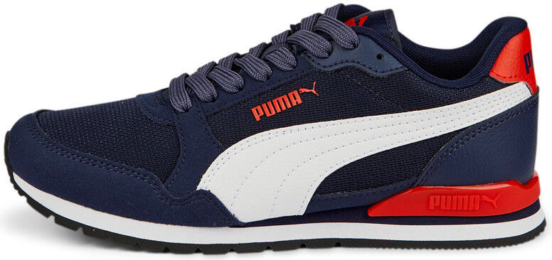 Puma st runner v3 mesh zapatilla moda niño Naranja (38)