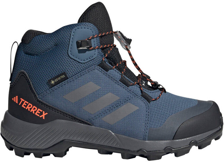 Adidas terrex mid gore-tex bota trekking niño Azul (33)