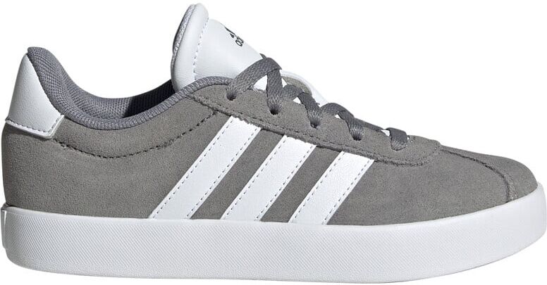 Adidas vl court 30 zapatilla moda niño Gris (36 2/3)