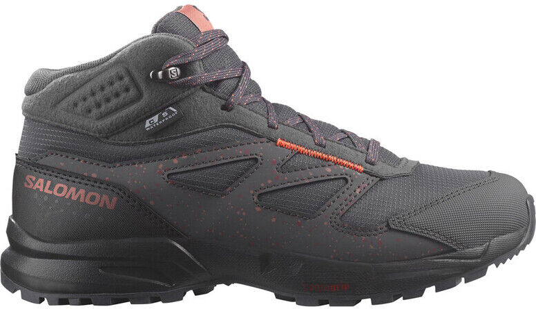 Salomon outway mid cswp bota trekking niño Gris (37)