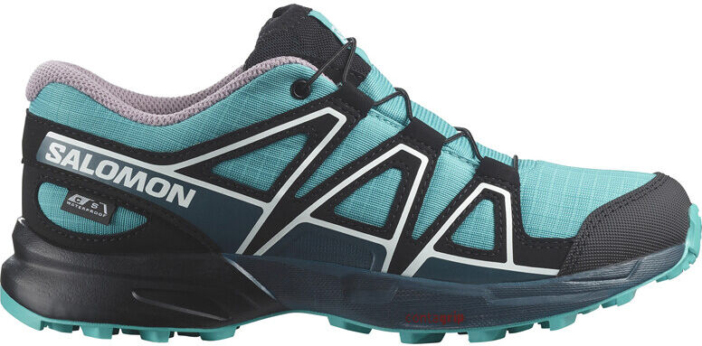 Salomon speedcross cswp j zapatilla trekking niño Azul (35)