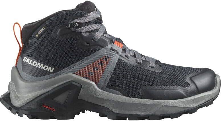 Salomon raise mid gore-tex bota trekking niño Negro (34)