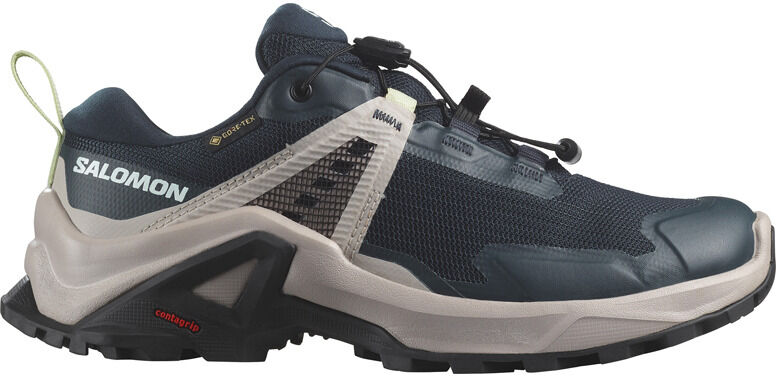 Salomon x raise gore-tex zapatilla trekking niño Gris (33)