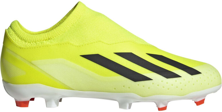 Adidas x crazyfast league ll fg botas de futbol niño cesped artificial Amarillo (3,5)