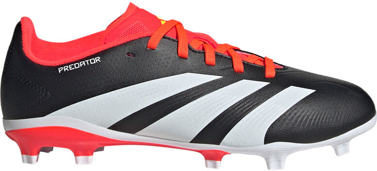 Adidas predator league fg botas de futbol niño cesped artificial Negro (35)