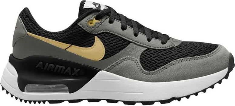 Nike air max systm gs zapatilla moda niño Negro (40)