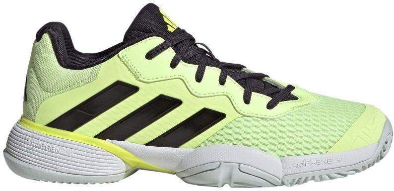 Zapatillas Adidas Barricade Verde Fluor Negro Junior -  -38