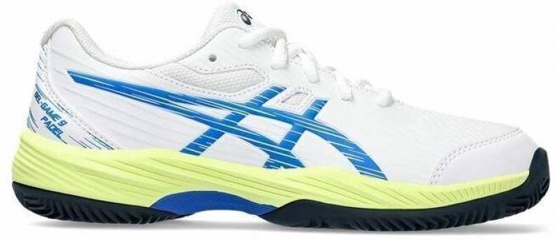 Zapatillas Asics Gel Game Padel 9 Blanco Azul Junior