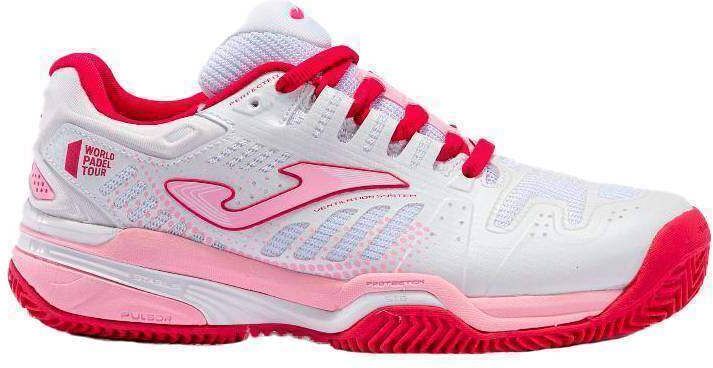 Zapatillas Joma WPT Slam 2232 Blanco Fucsia Junior