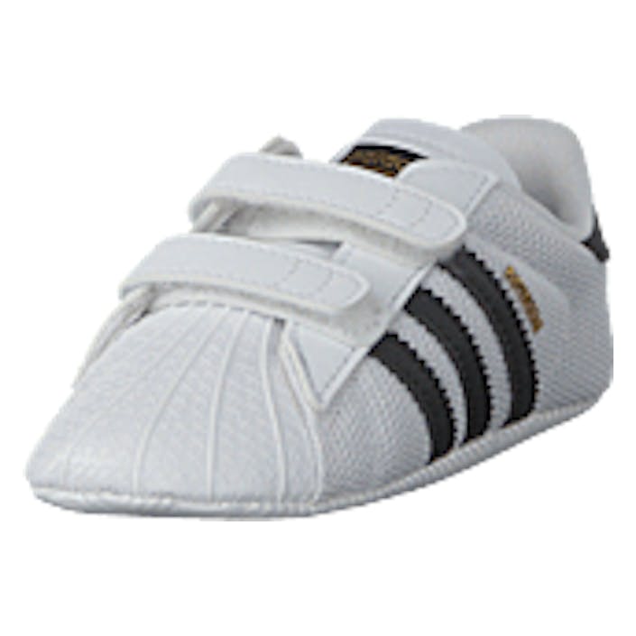 Adidas Originals Superstar Crib Ftwwht/cblack/ftwwht, Shoes, harmaa, EU 19