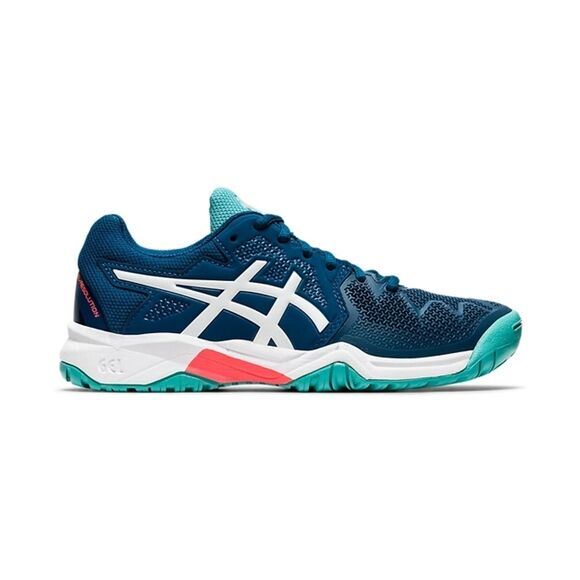 Asics GEL-Resolution 8 Junior Mako Blue 32.5