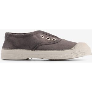 BENSIMON TENNIS ELLY ENFANT En coton OEKO-TEX GRIS 23,24,25,26,27,28,29,30,31,32,33,34,35