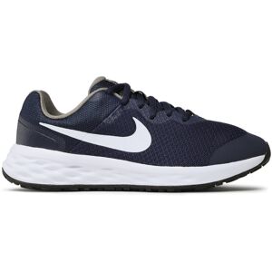 Chaussures de running Nike Revolution 6 Nn (GS) DD1096 400 Bleu marine - Publicité