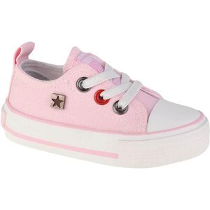 Chaussures Big Star J HH374197, pour Fille, Tennis, rose - Publicité