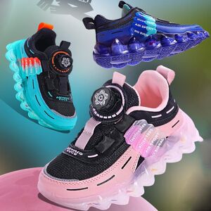 28-39 enfants Net Rotation boutons chaussures de sport garçons basket-ball chaussures de sport filles chaussures de sport - Publicité