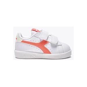 Diadora Garçon Fille Game P TD Girl Chaussure de Gymnastique, Fusion Coral White, 23 EU - Publicité