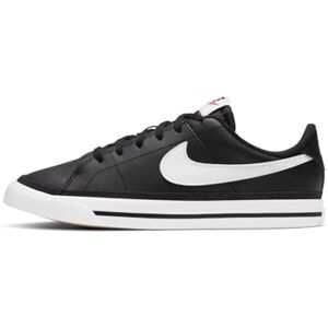 Nike Court Legacy Big Kids' Shoe, Black/White-Gum Light Brown, 38.5 EU - Publicité