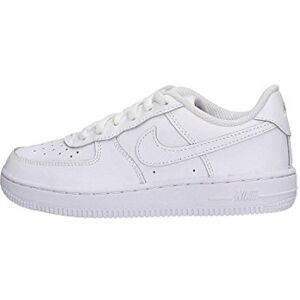 Nike FORCE 1 (PS), chaussures de sport mixte enfant, Blanc Blanc, 35 - Publicité