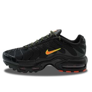 Nike Air Max Plus GS Running Trainers CU1718 Sneakers Chaussures (UK 5.5 us 6Y EU 38.5, Black Volt Hyper Crimson 001) - Publicité