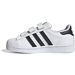 Adidas Garçon Unisex Kinder Superstar CF C Basket, Core Black/FTWR White, Numeric_32 EU - Publicité