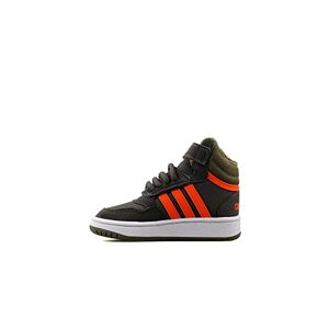 Adidas Garçon Unisex Kinder Hoops Mid 3.0 AC I Sneaker, Shadow Impact Orange/Focus Olive, Numeric_20 EU - Publicité