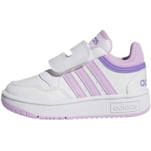 Adidas Mixte bébé Hoops Shoes-Low, FTWR White/Bliss Lilac/Violet Fusion, 23.5 EU - Publicité