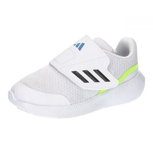 Adidas Mixte bébé RunFalcon 3.0 Hook-and-Loop Shoes Low, FTWR White/Core Black/Bright Royal, 23.5 EU - Publicité