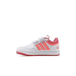 Adidas Garçon Unisex Kinder Hoops 3.0 CF C Baskets, FTWR White Acid Red Rose Tone, Numeric_34 EU - Publicité