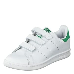 Adidas Originals Garçon Unisex Kinder Stan Smith CF Chaussures de Fitness, Blanc (Footwear White/Footwear White/Green 0), 28.5 EU - Publicité