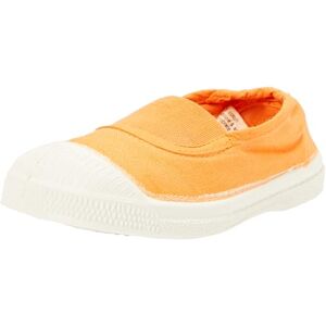 Bensimon Garçon Unisex Kinder Tennis Elastique Basket, Clementine, 24 EU - Publicité