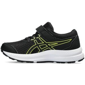 Asics Contend 8 PS Sneaker, Black Bright Yellow, 33.5 EU - Publicité