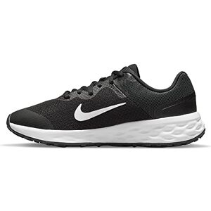 Nike Mixte enfant Revolution 6 Nn (Gs) Chaussures, Black White Dk Smoke Grey, 37.5 EU - Publicité