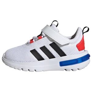Adidas Mixte bébé Racer TR23 Shoes Kids Low, FTWR White/Core Black/Bright Red, 23.5 EU - Publicité