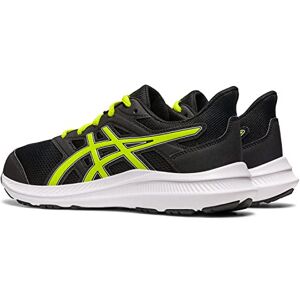 Asics Jolt 4 GS Running Shoe, Black/Lime Zest, 39.5 EU - Publicité