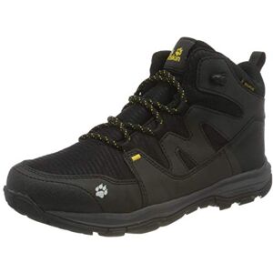 Jack Wolfskin MTN Attack 3 Texapore Mid K Chaussures d'extérieur Unisexe - Black Burly Yellow XT, 30 EU - Publicité