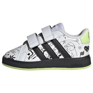 Adidas Mixte bébé Grand Court 2.0 CF I Shoes-Low, FTWR White/Core Black/Pulse Lime, 23.5 EU - Publicité
